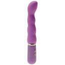 Wibrator Bliss G Spot Purple - wygięta głowica, prążkowana struktura, 2x AAA wymiary producenta niepodane - 2