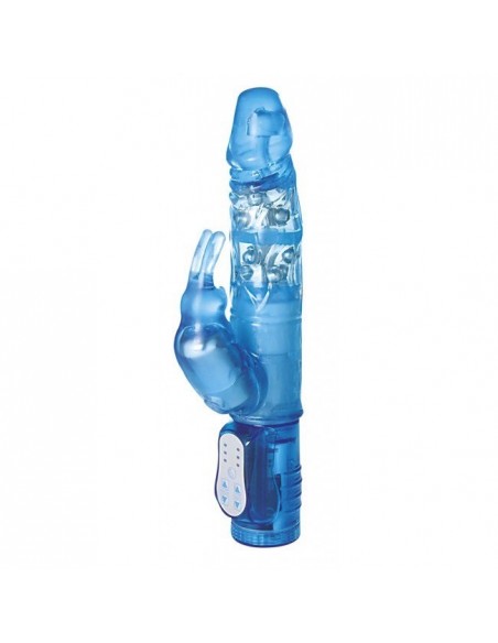 Me You Us Twin Turbo Rabbit Vibrator Blue