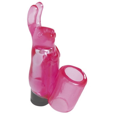 Wibrator  Me You Us Mini Bunny Finger Vibrator Różowy - 1