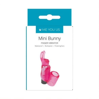 Wibrator  Me You Us Mini Bunny Finger Vibrator Różowy - 1 2