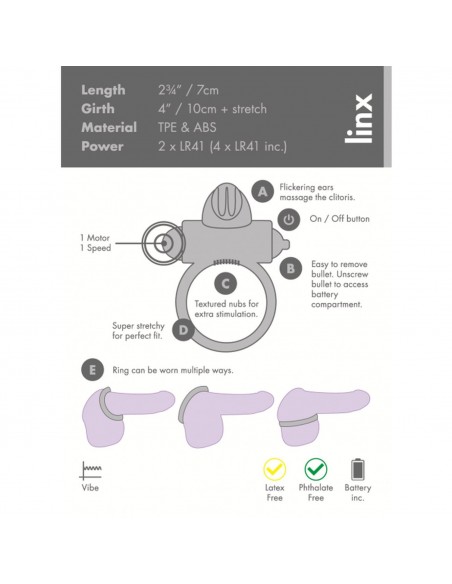 Me You Us Ball Banger Cock Ring 