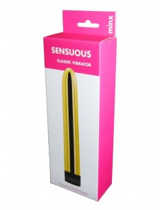 Wibrator-6""""Sensuous Smooth Vibrator Gold Minx