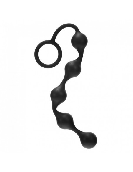 Plug/kulki-Onyx Silicone Anal Beads