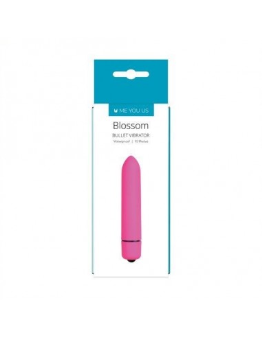 Wibrator-  Me You Us Blossom 10 Mode Bullet Vibrator Pink