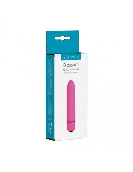 Wibrator-  Me You Us Blossom 10 Mode Bullet Vibrator Pink