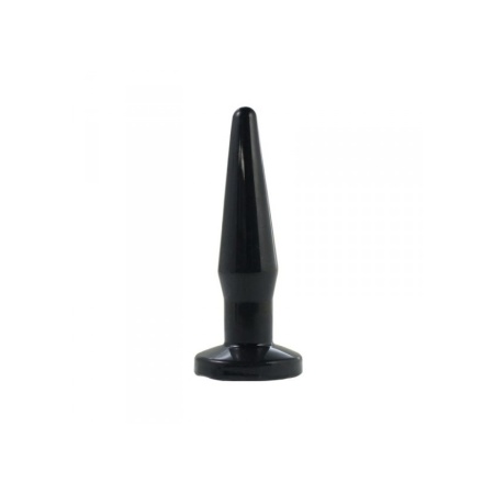 Korek analny Toyz4Lovers Rookie 10 cm (2,2 cm średnicy) – czarny, TPE - 1