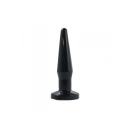 Korek analny Toyz4Lovers Rookie 10 cm (2,2 cm średnicy) – czarny, TPE - 1