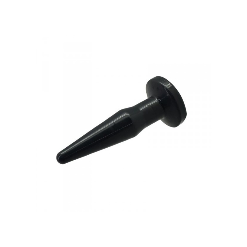 Korek analny Toyz4Lovers Rookie 10 cm (2,2 cm średnicy) – czarny, TPE - 2