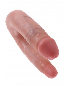 Dildo-COCK DOUBLE TROUBLE S FLESH