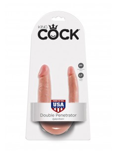 Dildo-COCK DOUBLE TROUBLE S FLESH 2