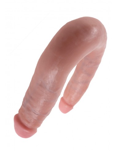 Dildo-COCK DOUBLE TROUBLE S FLESH