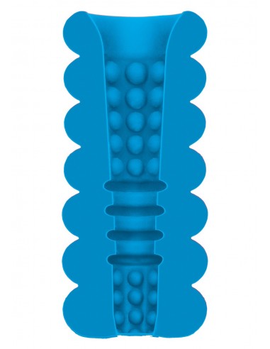Masturbator-MOOD UR3 STROKER THRILL BLUE