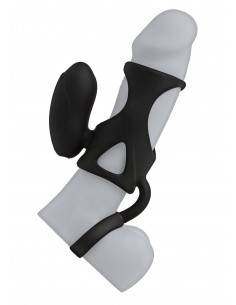 Pierścień-VIBRATING COCK CAGE SINGLE BULLETS