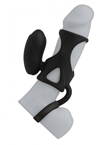 Pierścień-VIBRATING COCK CAGE SINGLE BULLETS