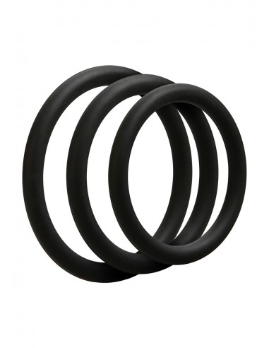 Pierścień-OPTIMALE 3 C-RING SET THIN BLACK