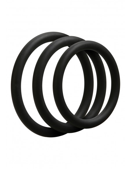 Pierścień-OPTIMALE 3 C-RING SET THIN BLACK