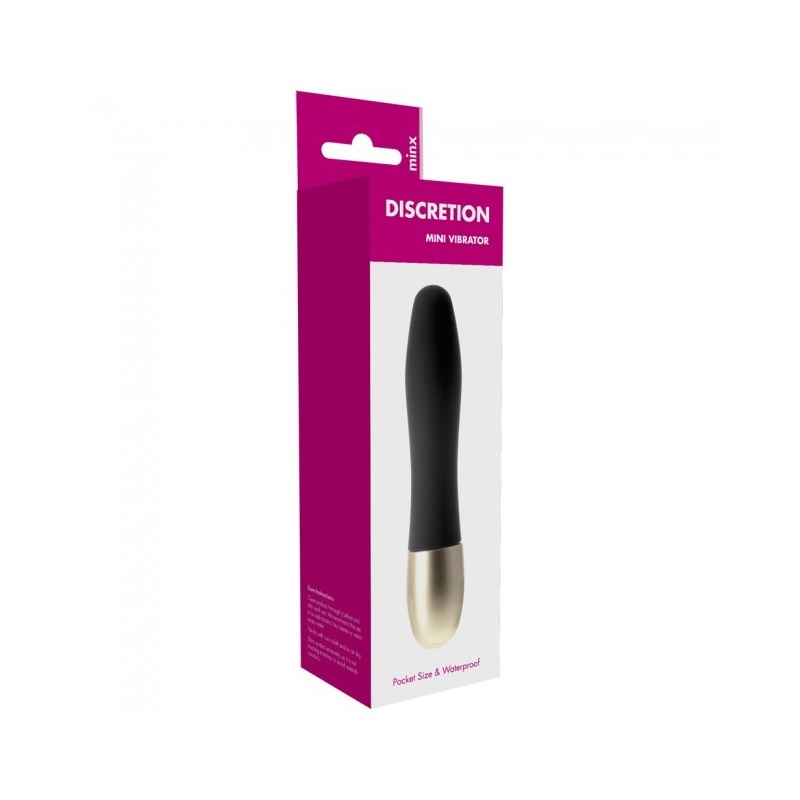 Me You Us Discretion - Mini Wibrator Czarny - 3