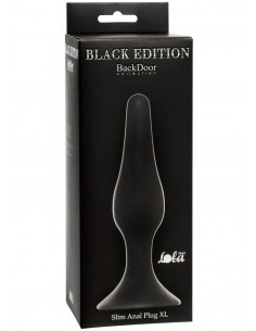 Plug-Slim Anal Plug XL Black