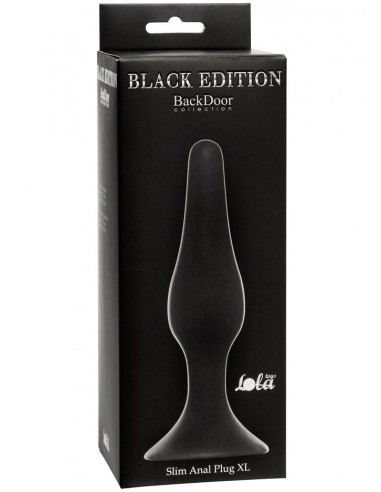 Plug-Slim Anal Plug XL Black