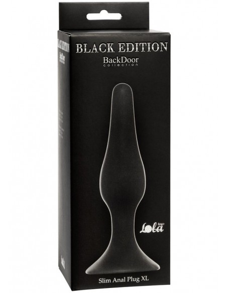 Plug-Slim Anal Plug XL Black