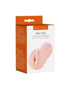 Masturbator- Me You Us Miss Vicki Mini Realistic Masturbator Flesh  2