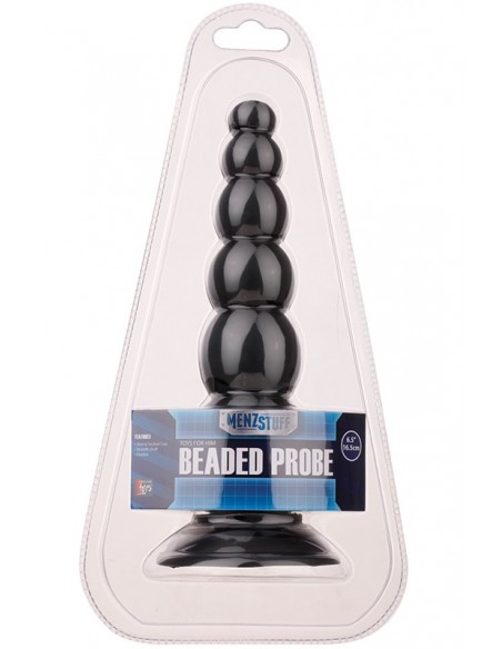 Plug-MENZSTUFF BEADED PROBE BLACK