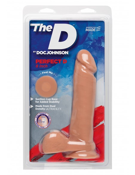Dildo-THE PERFECT D CHOCOLATE 8 INCH