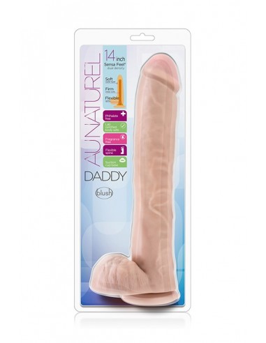 Wibrator-AU NATUREL DADDY 14INCH SENSA FEEL