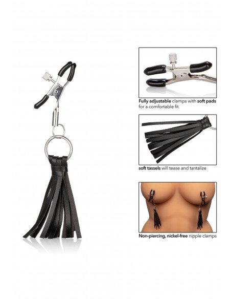 Stymulator-Playful Tassels Nipple Clamps