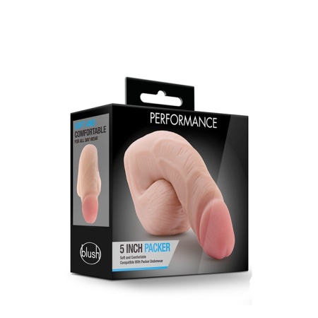 Packer Performance 5 Inch - Miękka realistyczna proteza z TPE, 12,7 x 3,1 cm - 3