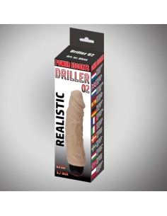 Driller 02 flesh 25 cm realistic vibrating 2