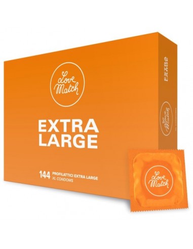 Prezerwatywy-Love Match Extra Large - 144 pack