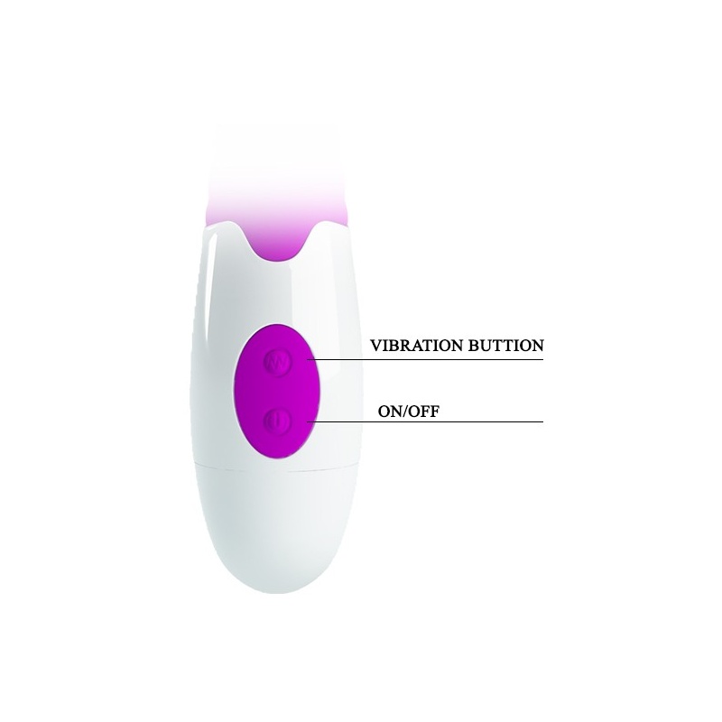 Wibrator HYMAN z 30 funkcjami wibracji o długości 20 cm - 5