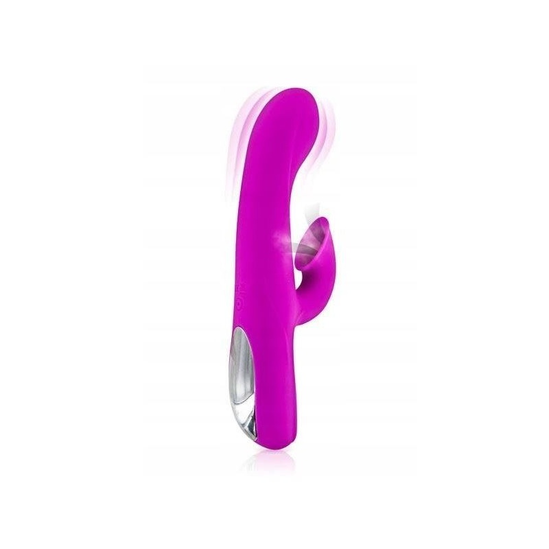 Wibrator Desirable Flirt ze stymulacją ssącą i wibracyjną, 20 cm - 1