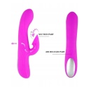 Wibrator Desirable Flirt ze stymulacją ssącą i wibracyjną, 20 cm - 4