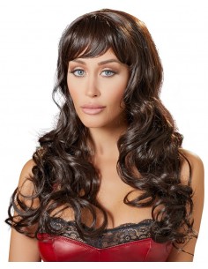 Long Dark Brown Wig 2