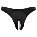 G-String Pearls black L - 7