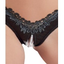 G-String Pearls black XL - 4
