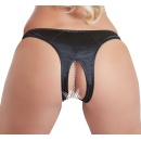 G-String Pearls black XL - 6