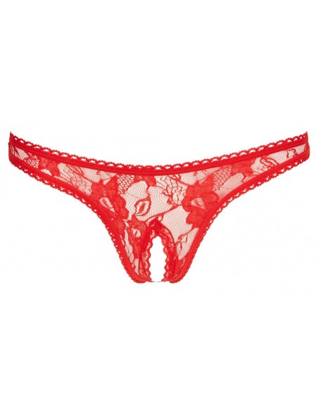 Lace String red S