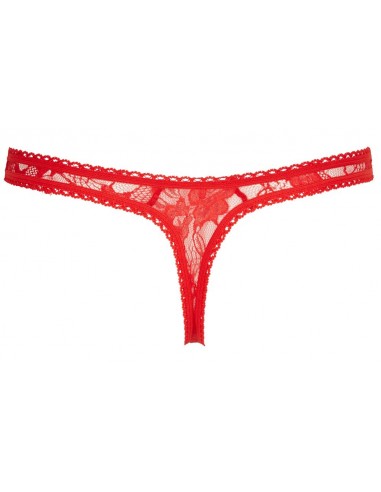 Lace String red S