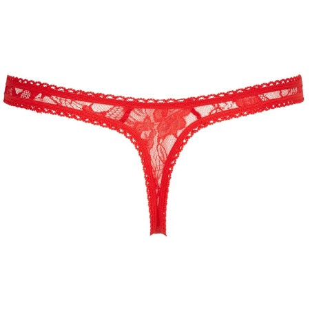 Lace String red XL - 8