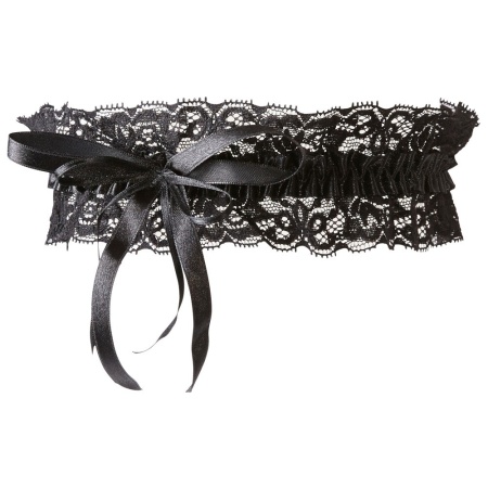 Strumpfband schwarz - 4