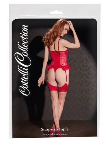 Stockings skin/red 2