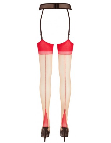 Stockings skin/red 2