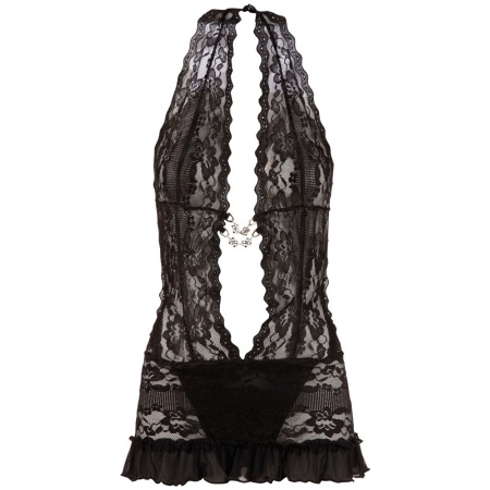 Lace Dress black M - 3