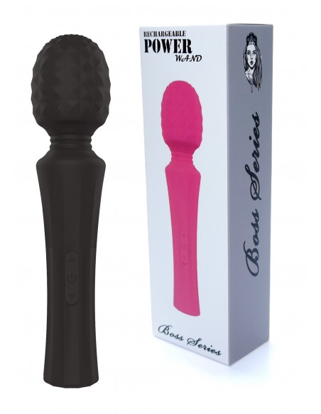 Stymulator-Rechargeable Power Wand - Black