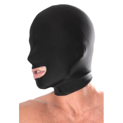 Maska na głowę FFS Spandex Open Mouth Hood z otworem na usta – elastyczna, uniwersalna - 1 2
