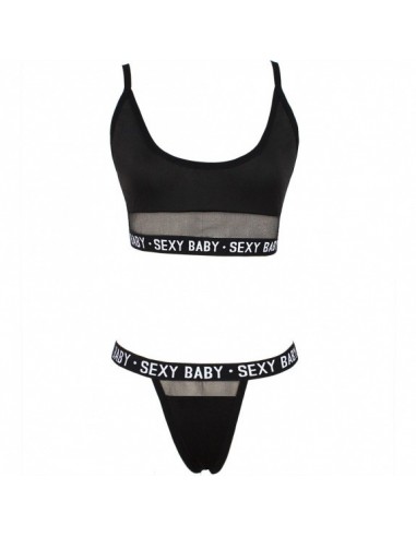 Kinky Pleasure - Sexy Lingerie - small - black KPL02