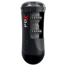 Masturbator automatyczny Moto Stroker – 5 trybów wibracji, 2 prędkości pchnięć, długość 21 cm - 6
